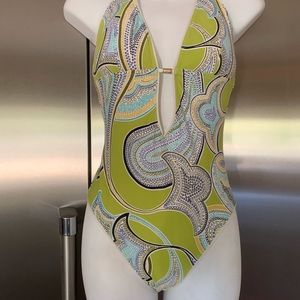 TRINA TURK  one-piece swimsuit & cover-up